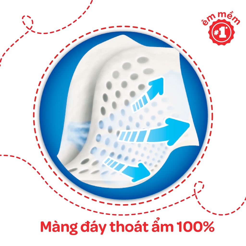 [CỘNG 10 MIẾNG] Tã / Bỉm quần/dán Huggies S56 (đệm mây mới co dãn 4 chiều) Ori Kids