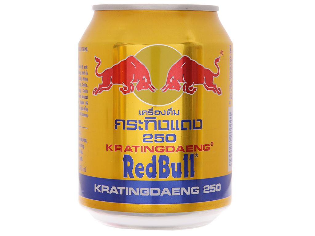 24 lon nước tăng lực Redbull Thái 250ml
