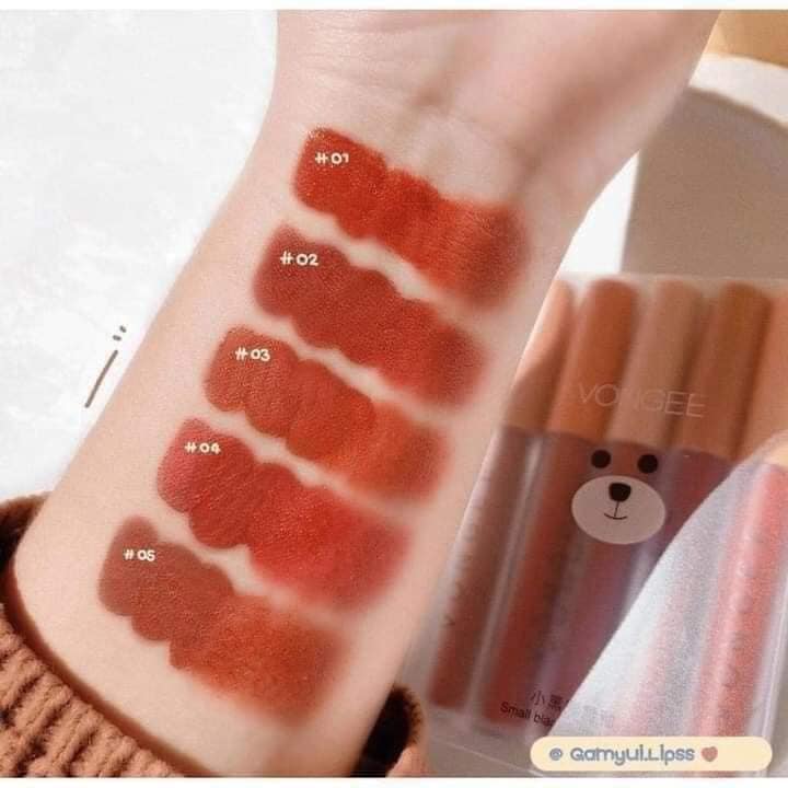 SET SON VONGEE 5 CÂY HÌNH GẤU