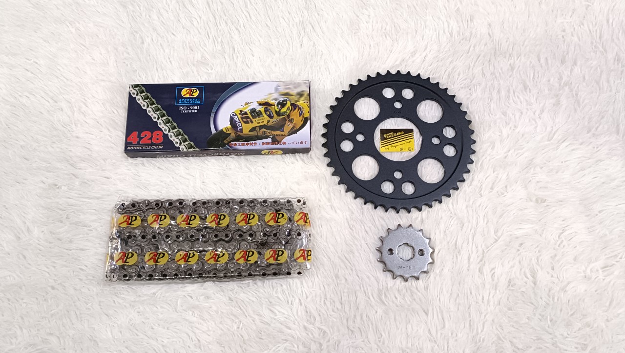 Nhông sên dĩa Exciter 150-Winner 150 takegawa.ap