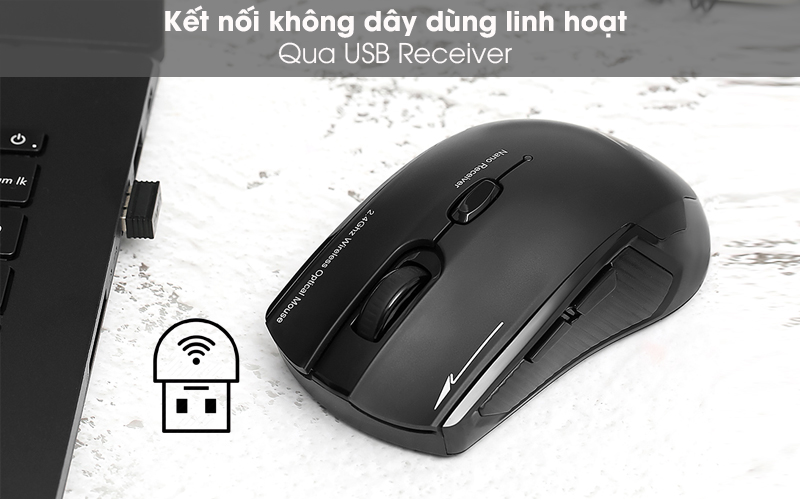 Chuột không dây Zadez M338 ( Like New )