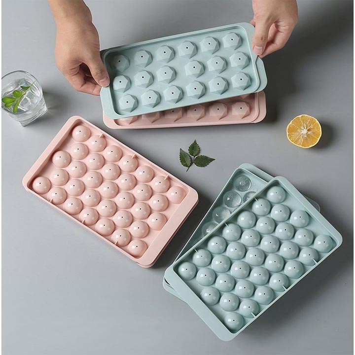 33 convenient round ice cube tray-jelly mold, Agar, jelly, Candy mold 33 convenient