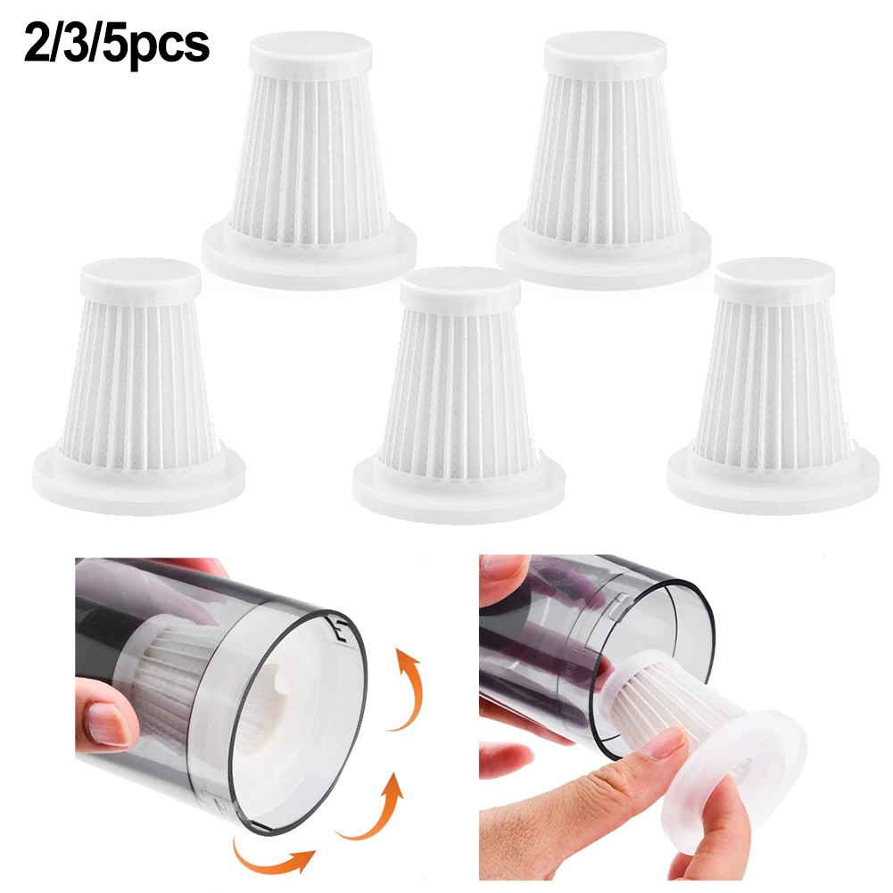 2/3/5PCS Bộ lọc máy hút bụi có thể giặt bằng vật liệu chất lượng cao cho độ bền