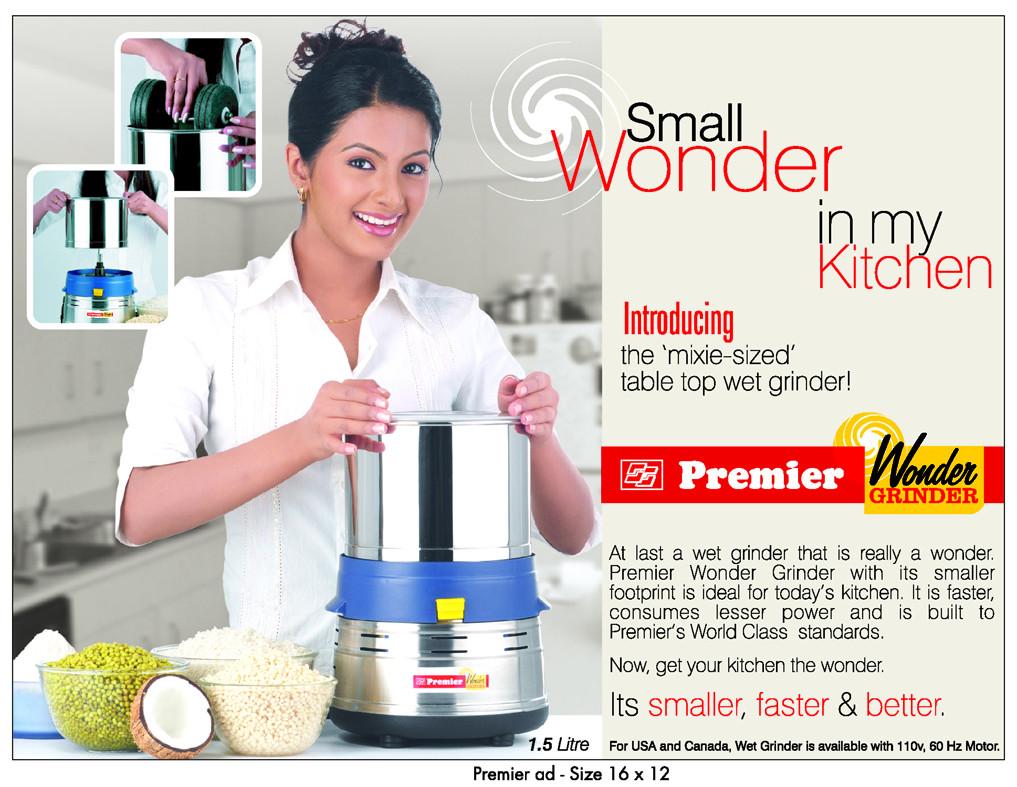 Premier Small Wonder Table Top Wet Grinder 1.5 L | Lazada Singapore