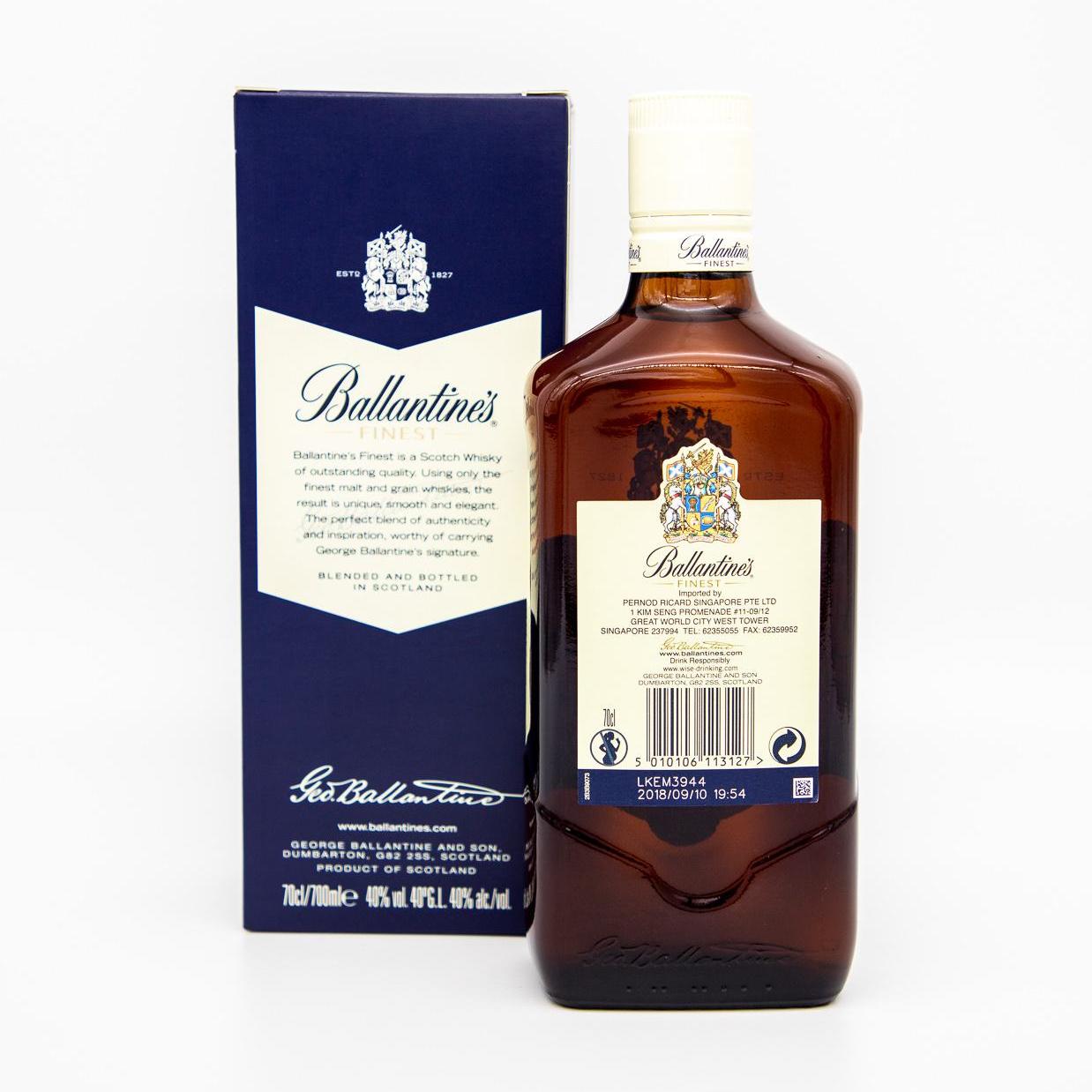 Ballantine's Finest Blended Scotch Whisky 700ml | Lazada Singapore