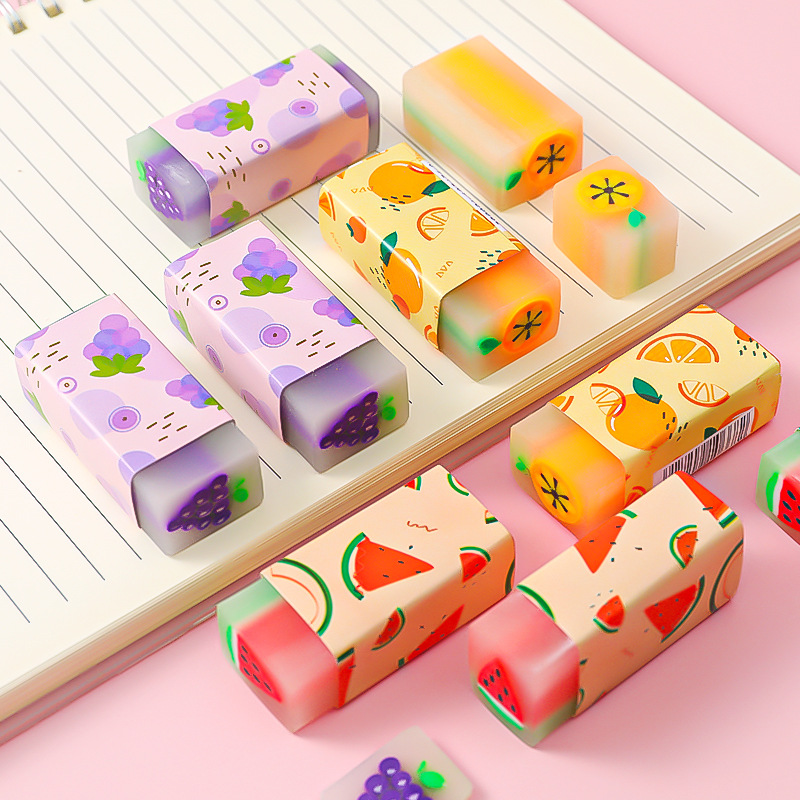 [HCM] Phim hoạt hình Creative Fruit Eraser Giao hàng ngẫu nhiên  Joyee810