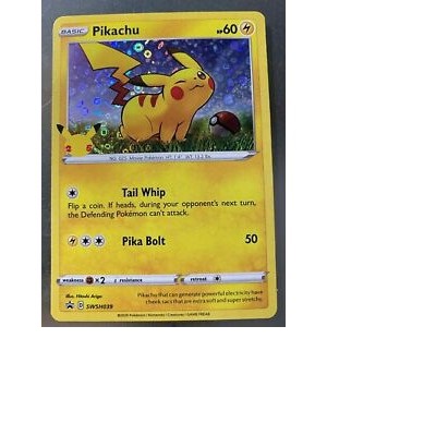 Pikachu Black Star Promo 25th Anniversary Birthday TCG Pokemon