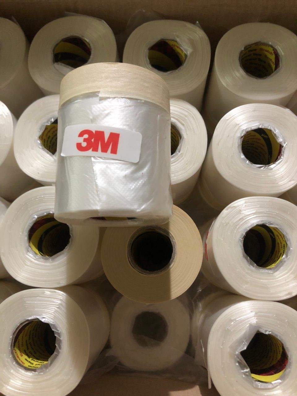Màng băng keo giấy che sơn 3M W400mm