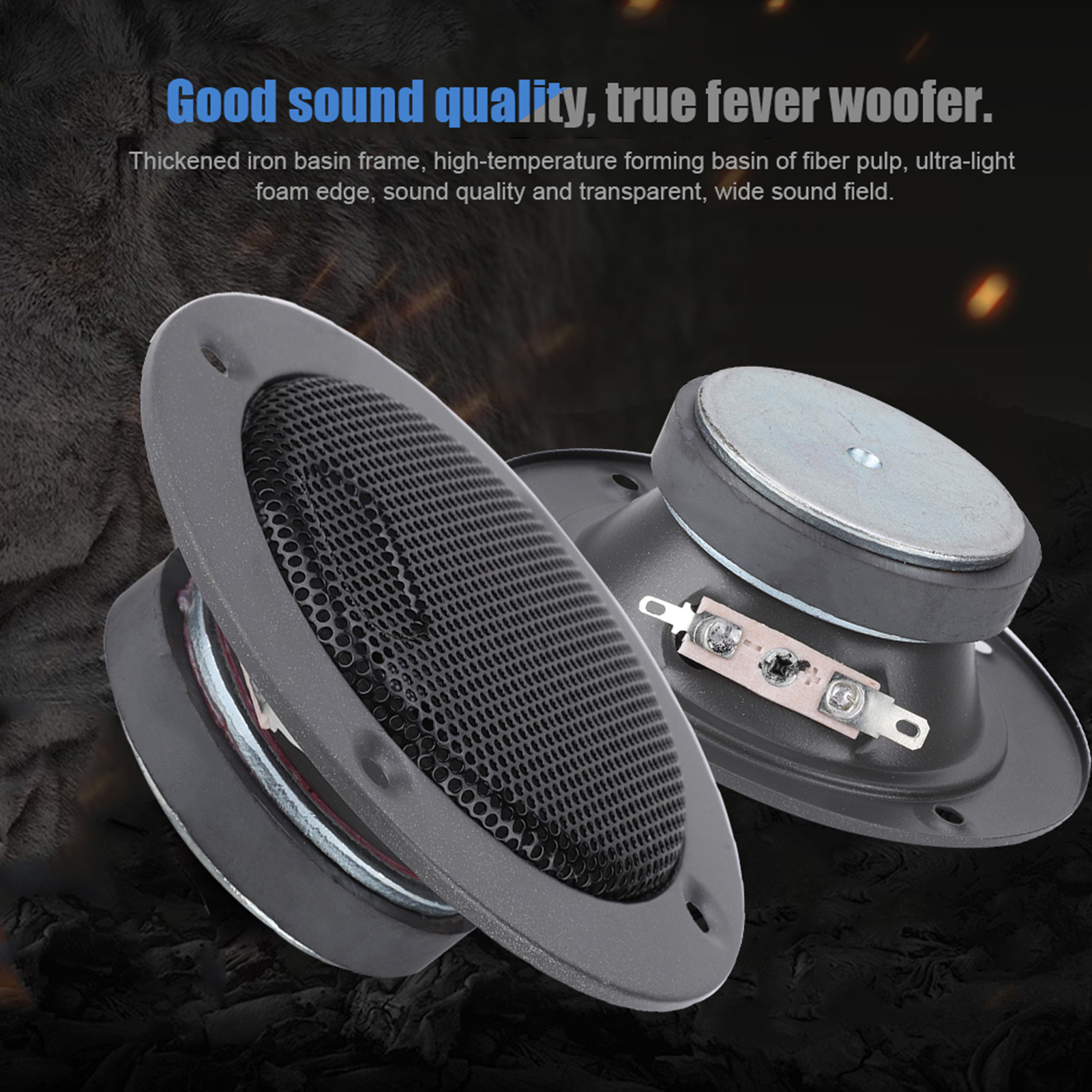 Loudspeaker Fast Heat Dissipation Horn for Music Audio Playing