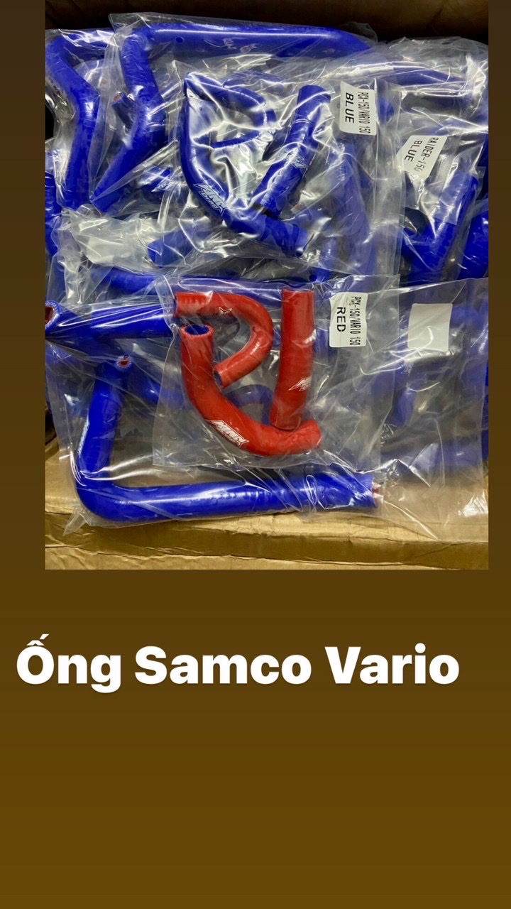 Bộ ống nước Samco  gắn Vario/Click 2017 - 2021