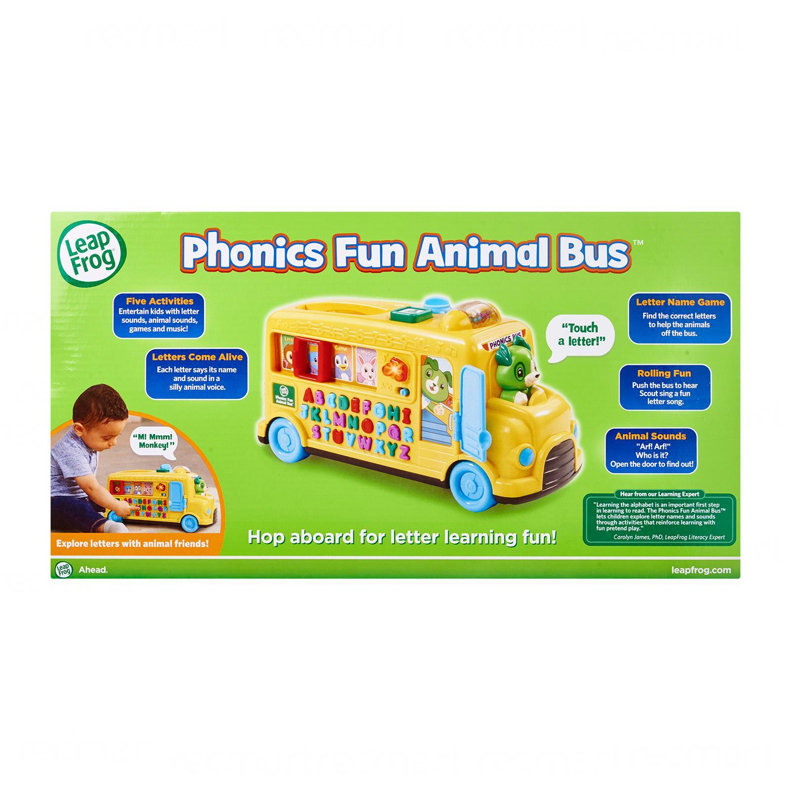 leapfrog animal bus