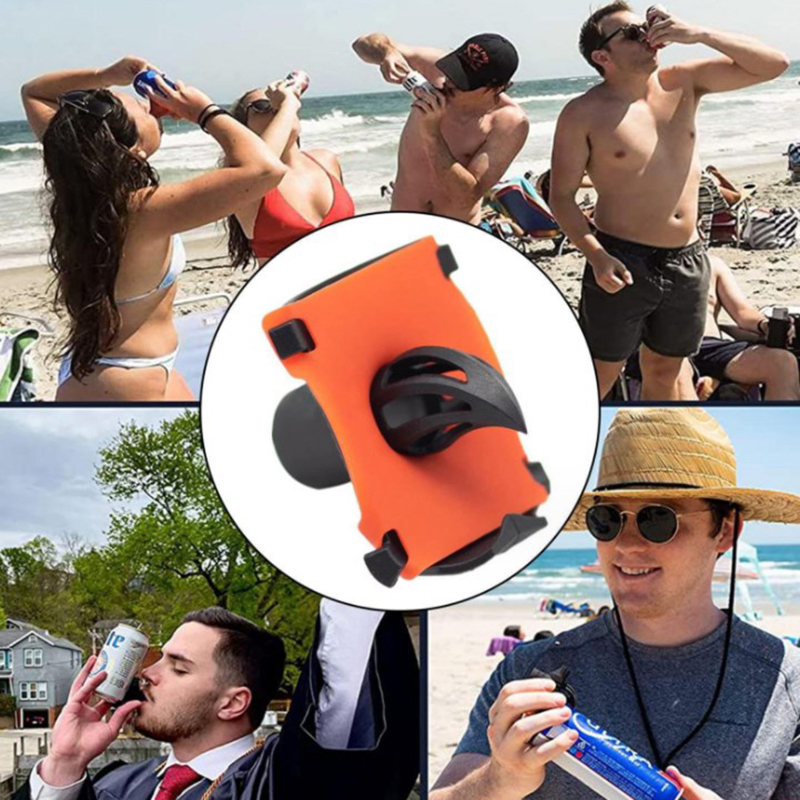 Portable Beer Hole Opener Innovative Shotgun Tool with Built in