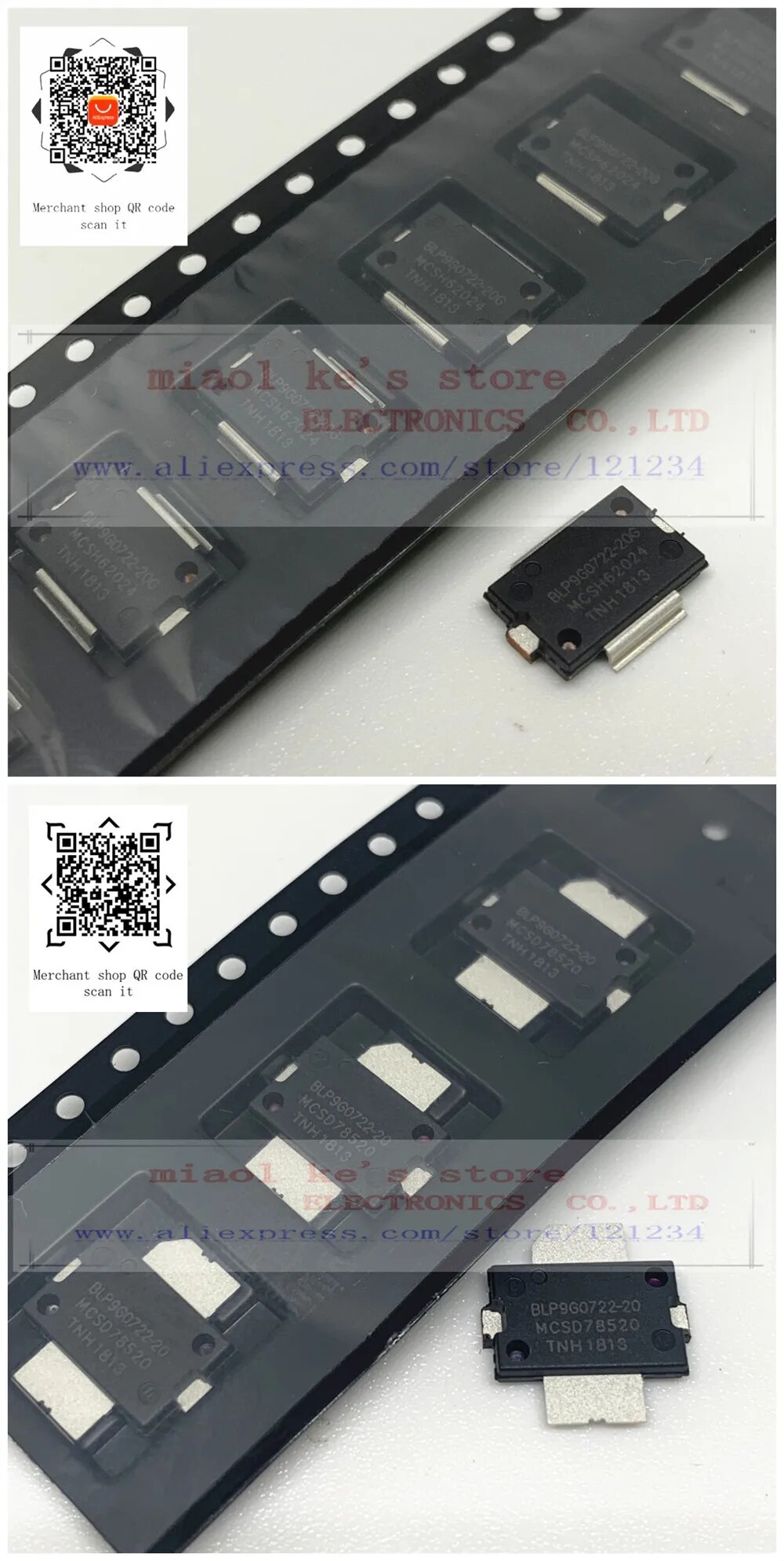 : blp9g0722-20g blp9g0722-20 - rf mosfet ldmos 28v-65v 19db 400mhz-2.7ghz sot1482-1