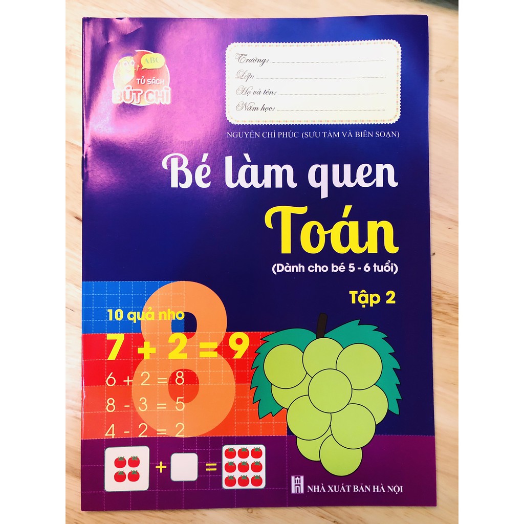 Chuẩn Bị Cho Bé Vào Lớp 1 (Bộ 8 Cuốn)