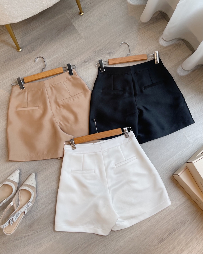 BEAUTEBYV - Quần short nữ vải tafta Hanny