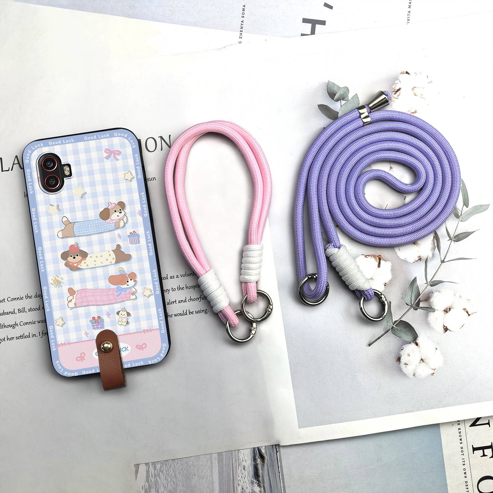 Silicone%20Durable%20Phone%20Case%20For%20Samsung%20Galaxy%20Xcover6%20Pro/SM-G736U/B%20Crossbody%20Graffiti%20Waterproof%20Diagonal%20protective%20-%20Image%203