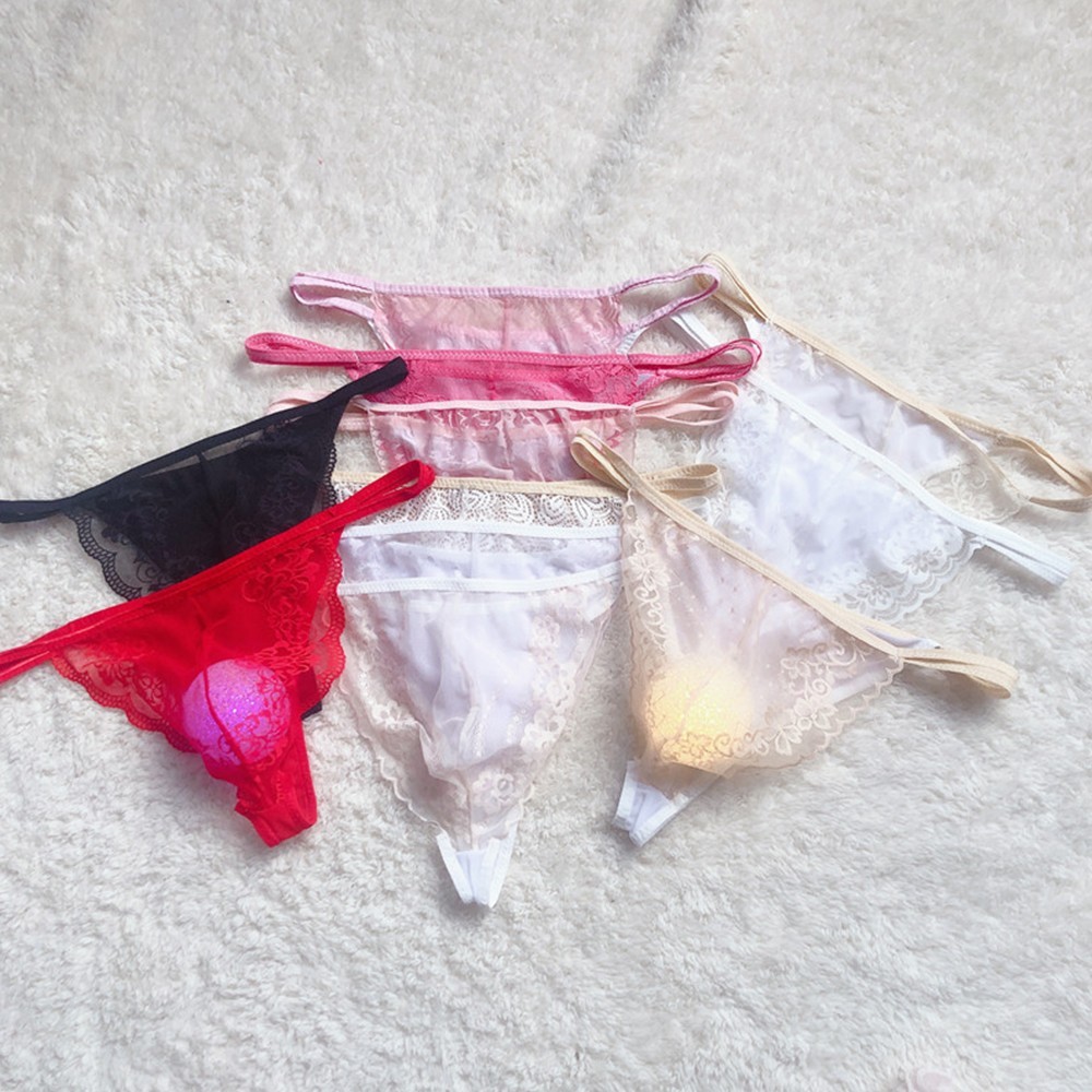 【BLUEHOPE】 Bikini Underpant Breathable Briefs Comfortable G String Pouch Sheer Soft
