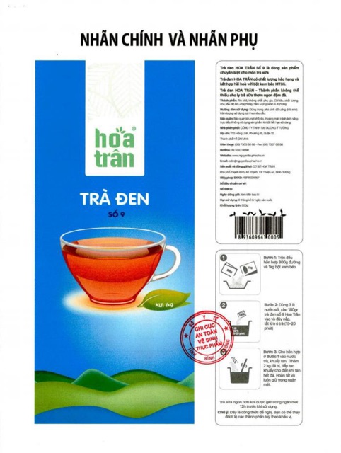 Trà Đen Số 9 Hoa Trân ĐẶC BIỆT - 500g