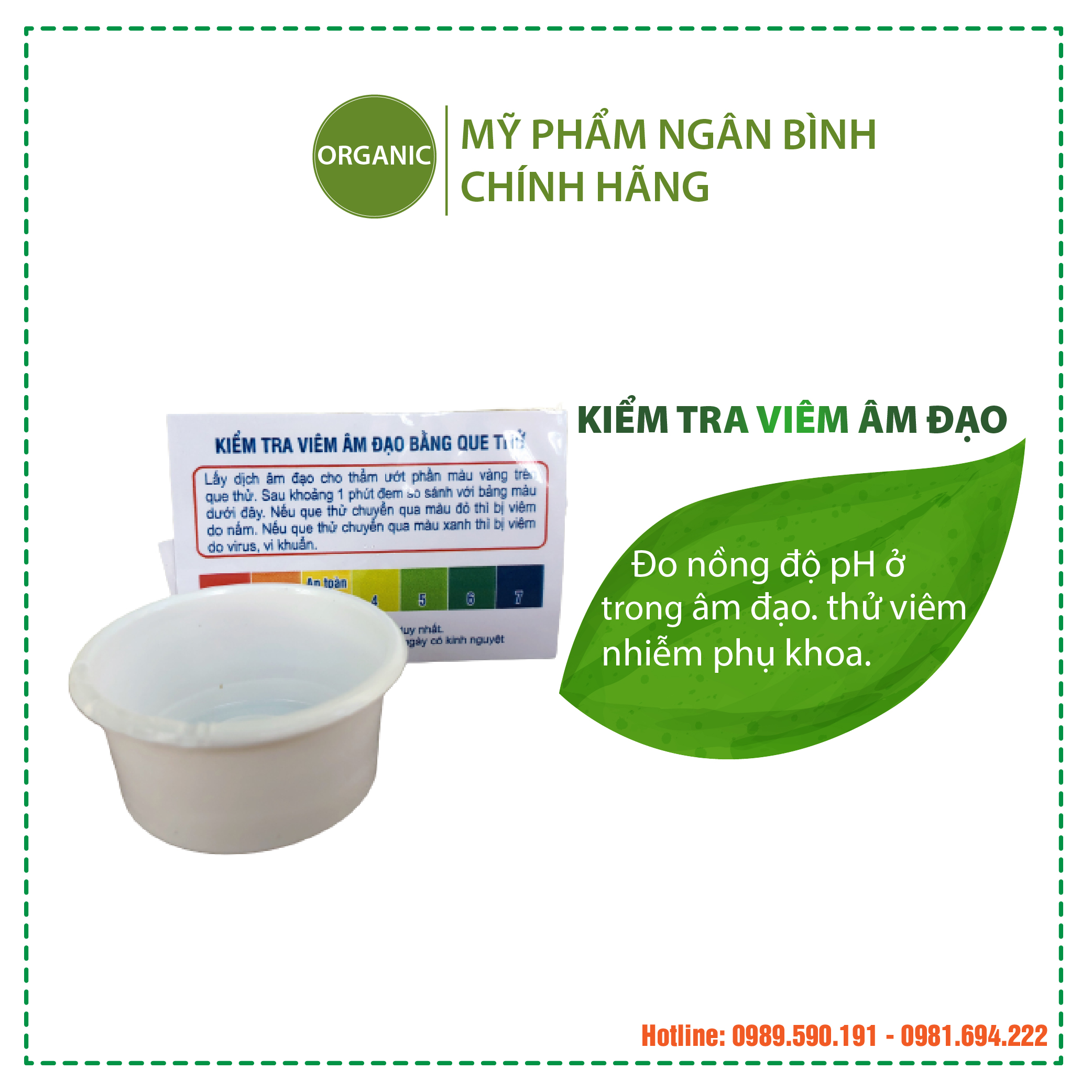 Que kiểm tra viêm âm đạo chuẩn 99%