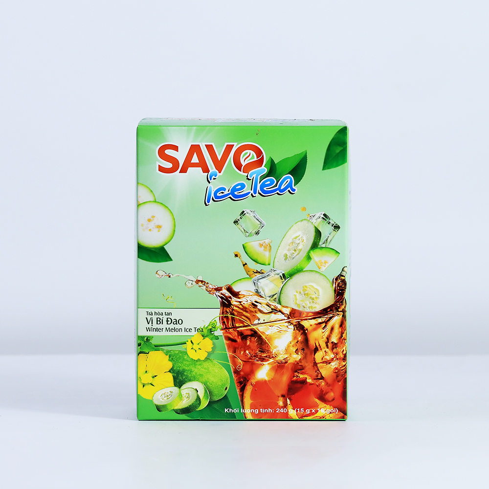 SAVO TRÀ HÒA TAN - VỊ BÍ ĐAO (Hộp 16 gói)
