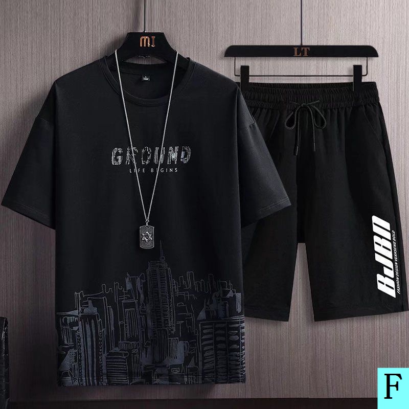 Combo 5 bộ đồ thể thao nam nhiều màu lựa chọn
