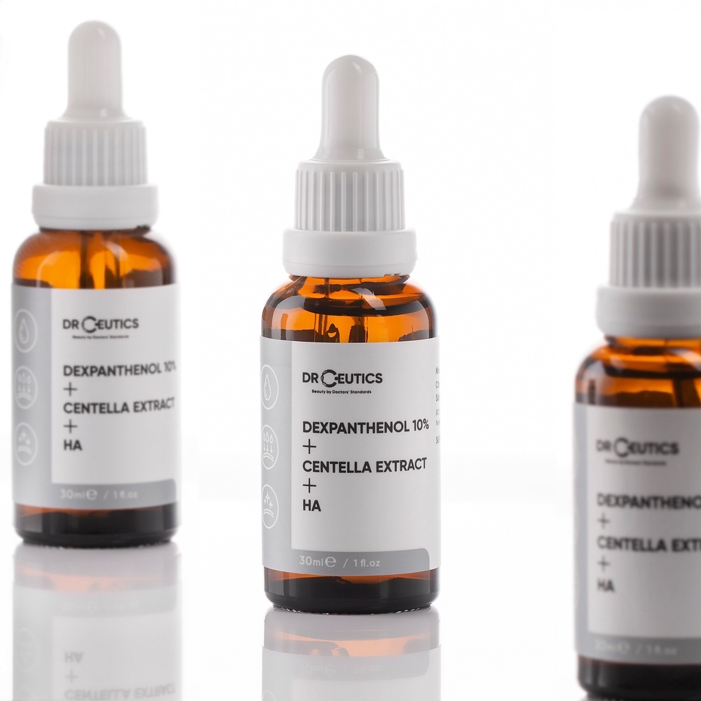 Serum B5 DrCeutics Cấp Ẩm Và Phục Hồi Da Dexpanthenol 10% + Centella Extract + HA 30ml