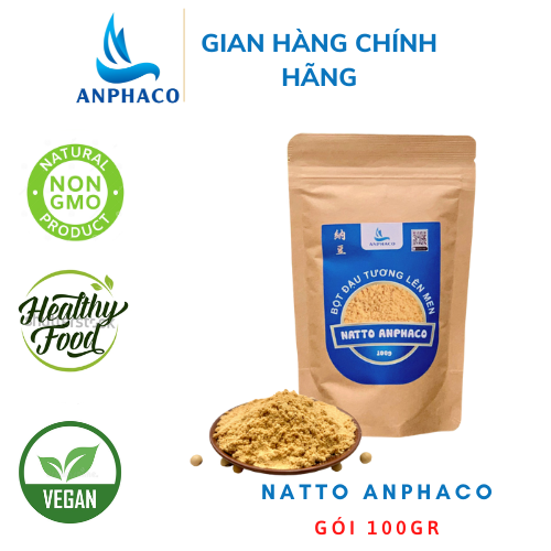 Men làm Natto đậu tương lên men Anphaco
