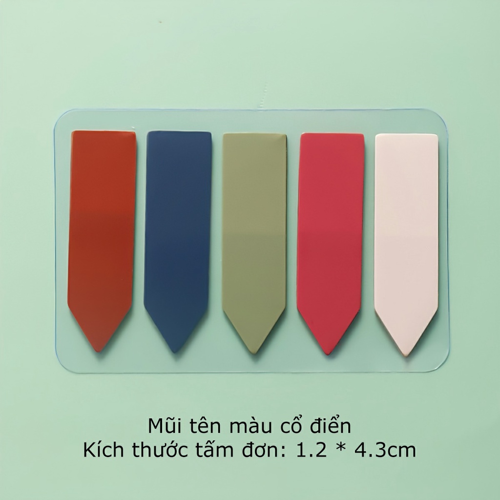 Practical Book bookmark clear color sticky notes-Aeneas shop