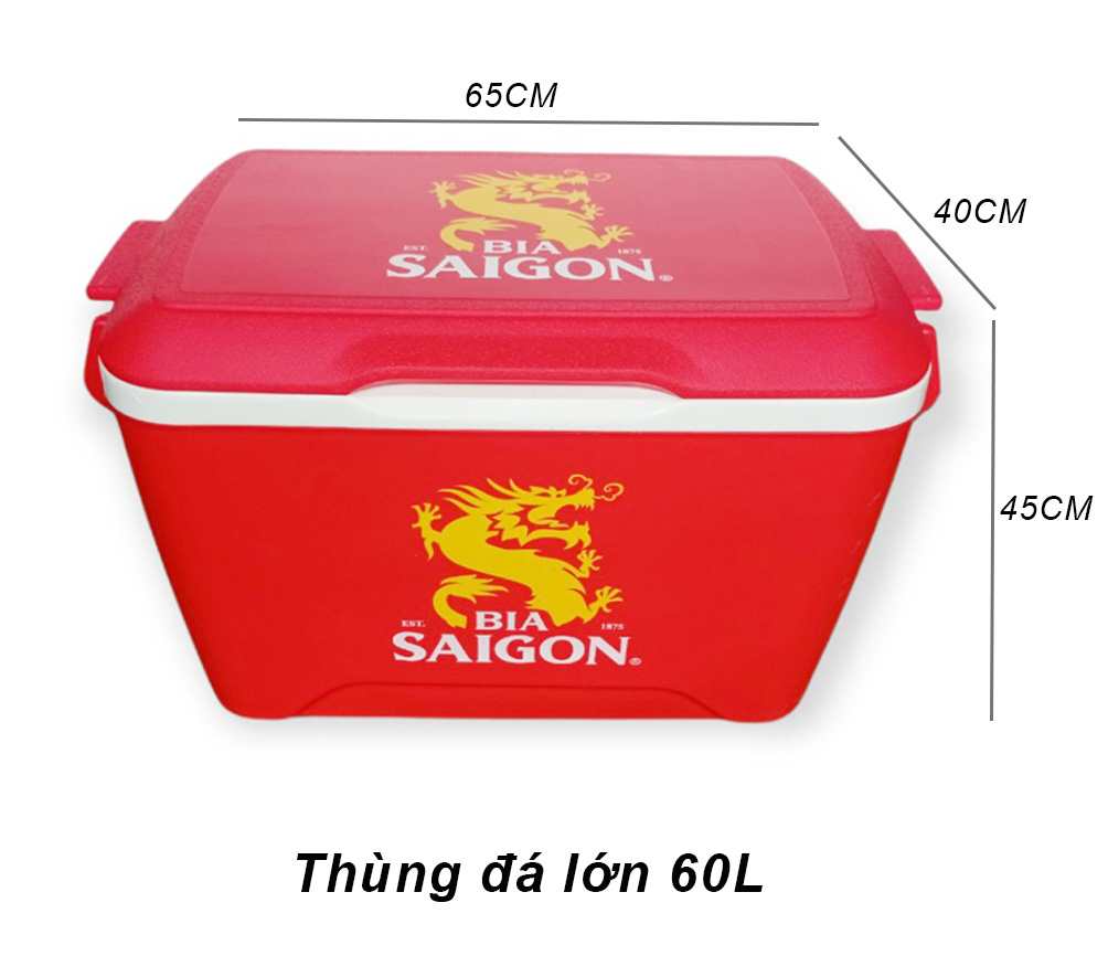 THÙNG ĐÁ GIỮ NHIỆT 60L