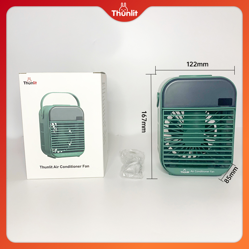 Thunlit Air Conditioner Fan 2000mAh 