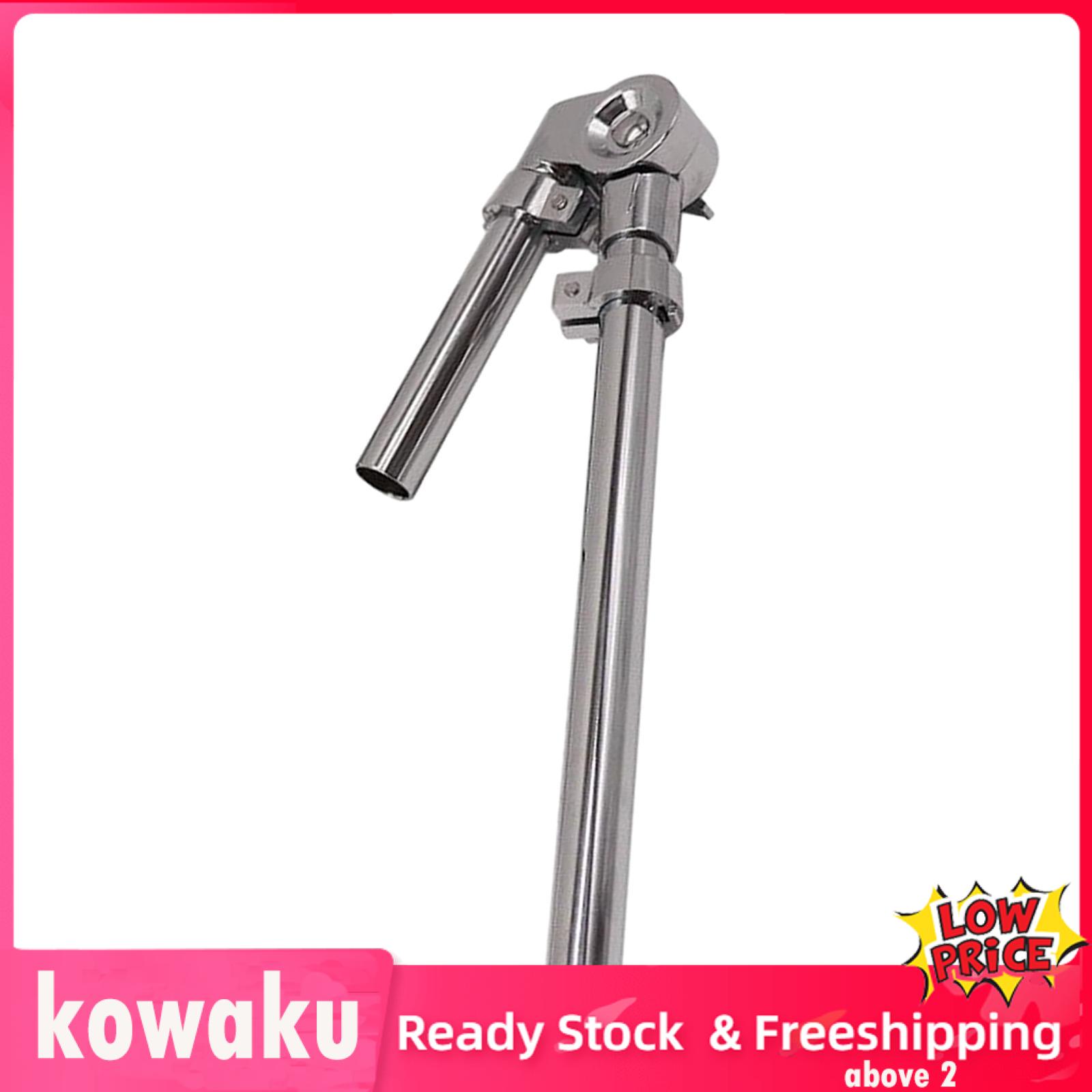 Kowaku Tom Holder Stand Metal Drum Rack Stable Durable Percussion Instrument Mount Bracket for Drum Player Percussion Accessory