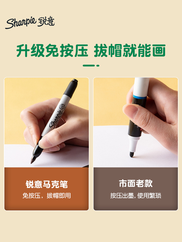Sharpie Signature Example 【Mega Sale】sharpie sharp signature pen anti-alcohol marker black double ...
