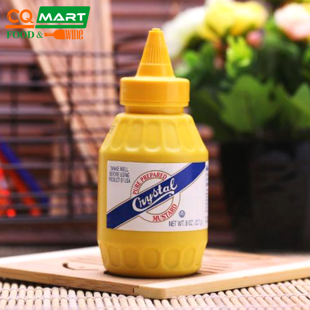 Mù Tạt Vàng Hiệu Crystal 454g