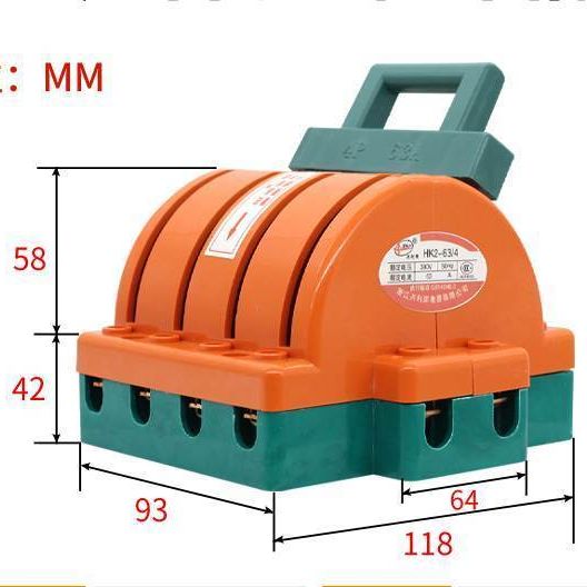 CẦU DAO ĐẢO 3 PHA 4 CỰC 63A -100A