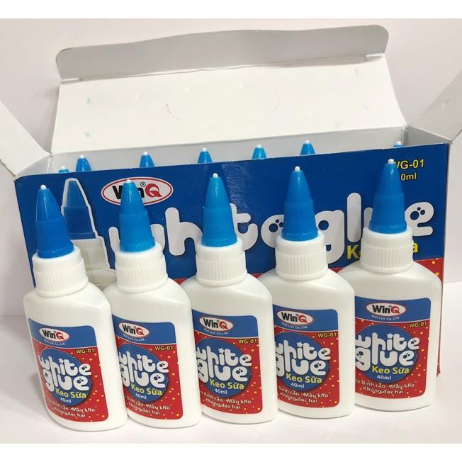 Keo hồ sữa dán WinQ WG-01 / WG01 40ml