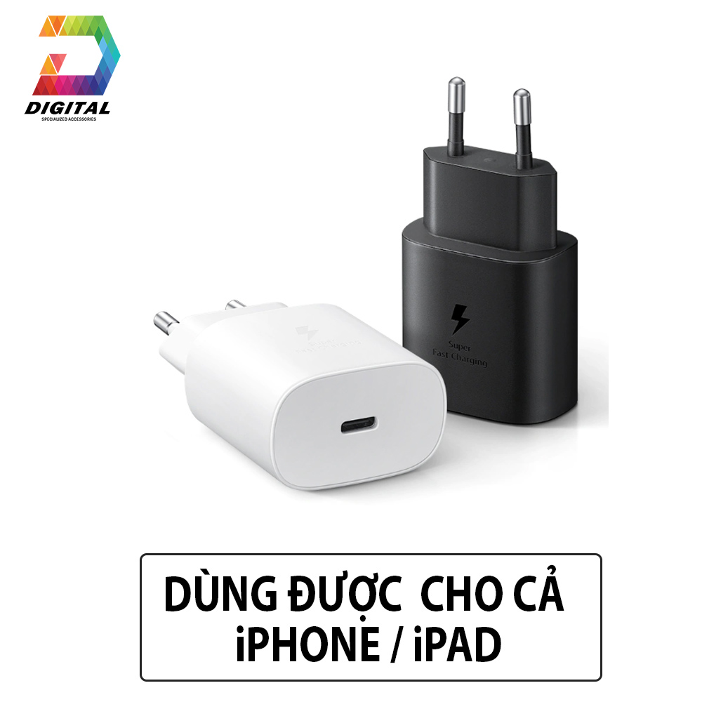 Củ Sạc Nhanh Samsung 25W PD Type C Chính Hãng