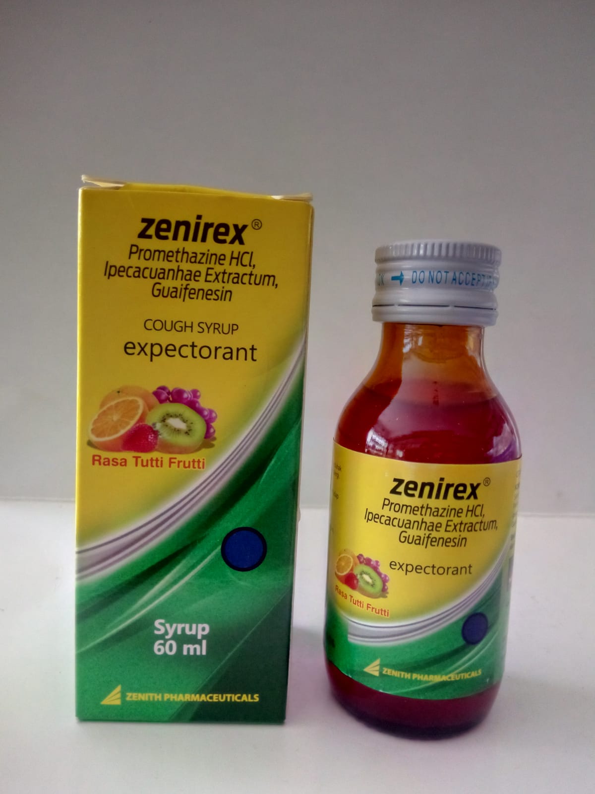 Zenirex Expectorant Sirup 60 ml Lazada Indonesia