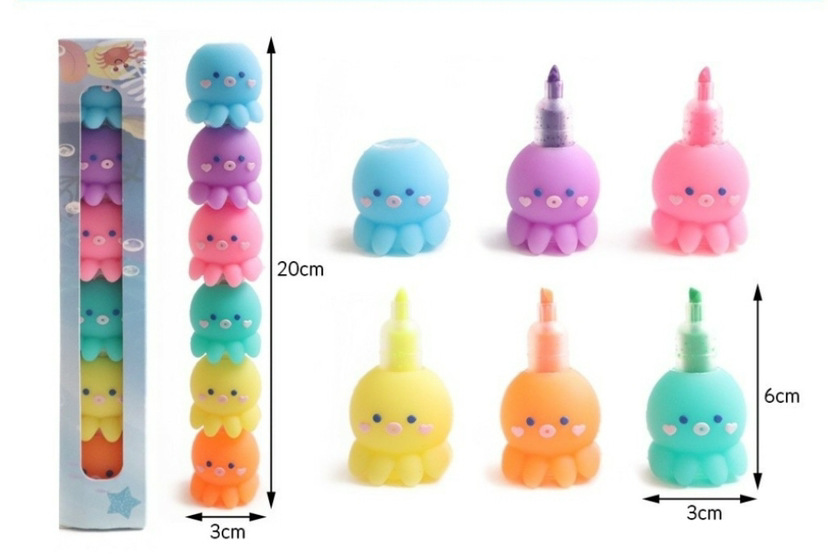 Octopus Stackable Markers are low- don't beslow】Express mark octopus highlighter octopus marker ...