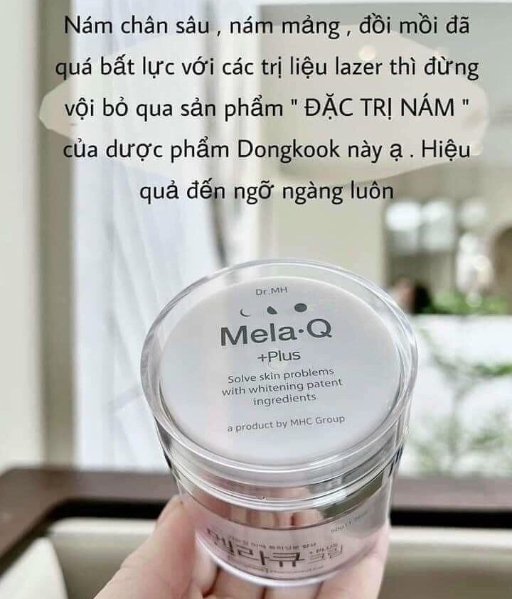 Kem tri NÁM cao cấp Mela Q Plus 50ml nội địa Hàn Quốc