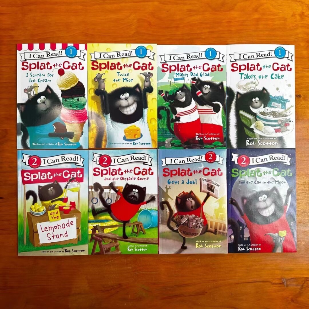 Bộ nhập - I can read: Splat the cat - 20 books