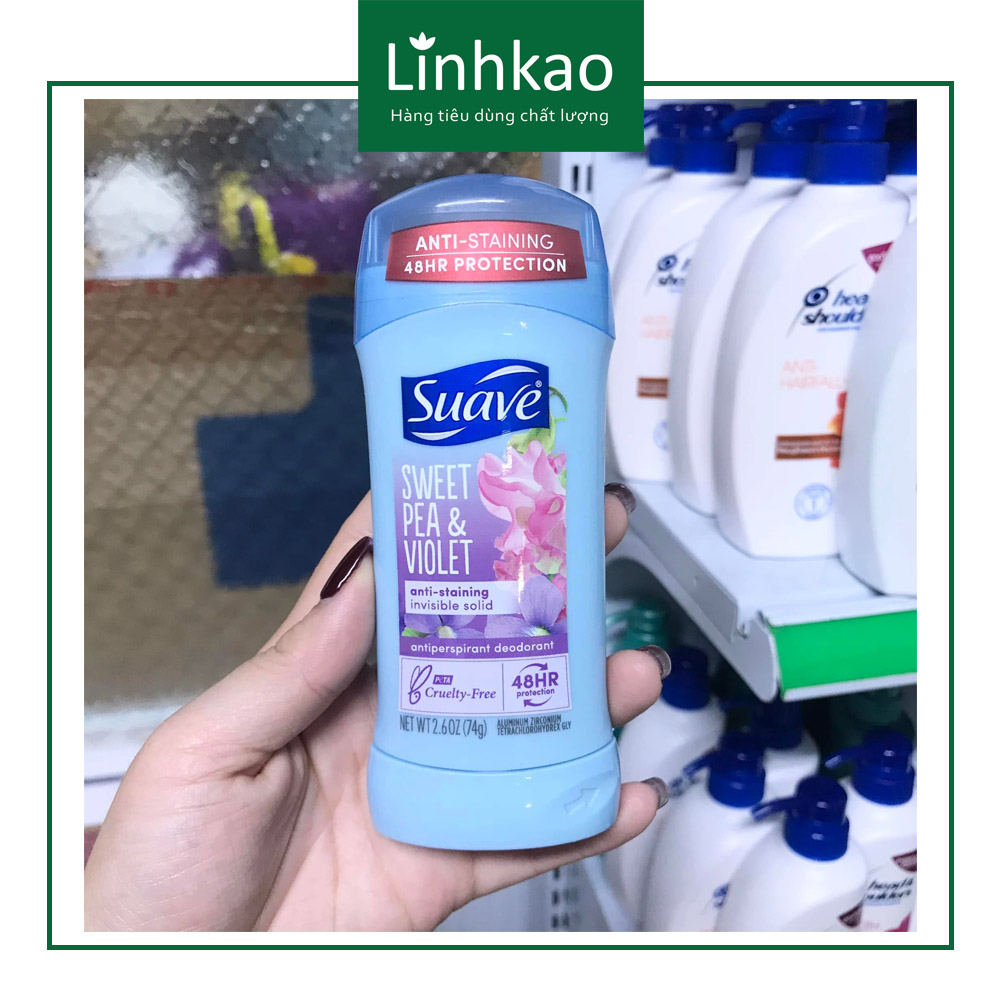Sáp lăn khử mùi Suave 74g