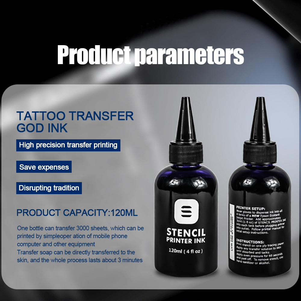 Tattoo%20Stencil%20Print%20Ink%204/8oz%20New%20Technology%20Body%20Painting%20Stencil%20Printer%20Ink%20for%20Transfer%20Machines%20Ink%20Tattoo%20Accessories%20-%20Image%203
