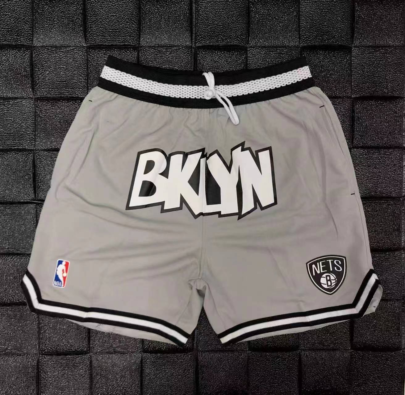 NBA Basketball Jersey Short BKLYN team uniform shorts NETS shorts