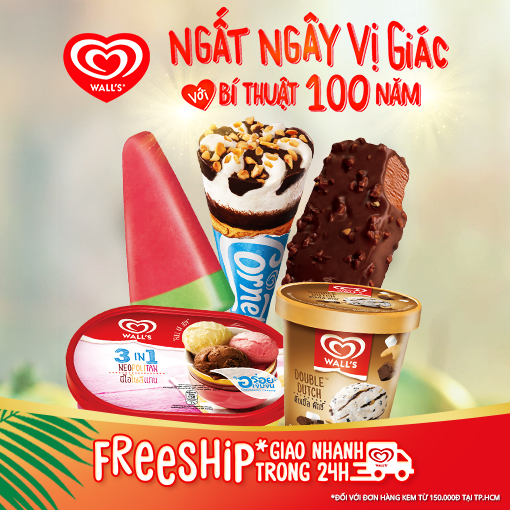 Combo 5 cây  Kem Cornetto Hoa Hồng Phô Mai Dâu
