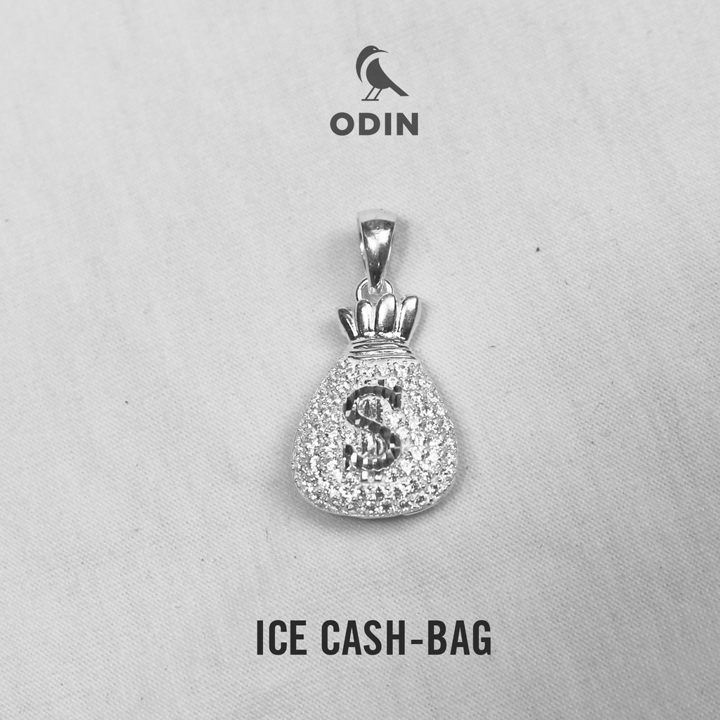 Mặt dây chuyền bạc odin s925 - đính đá cubic - bạc đính đá bling bling