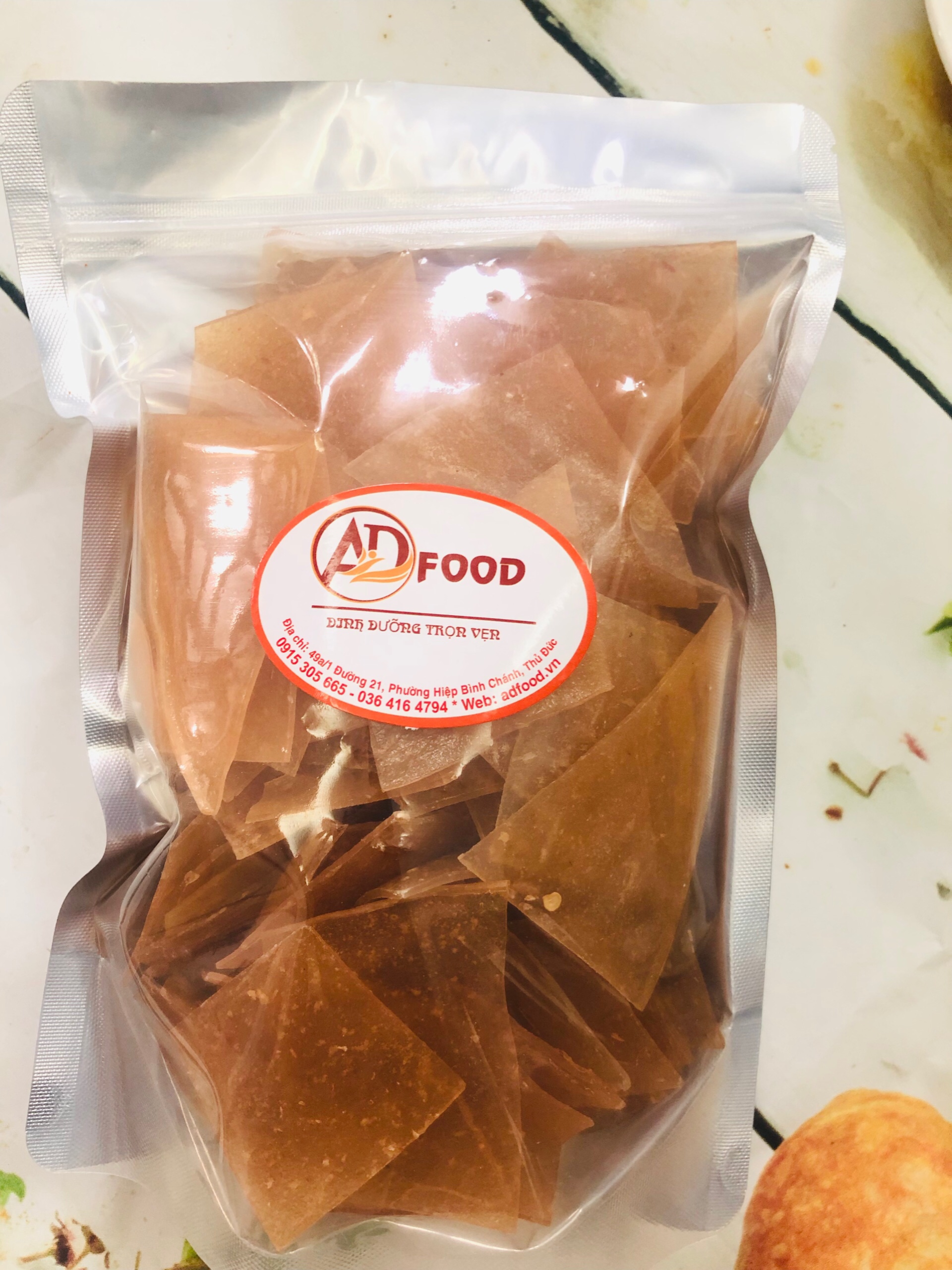 100g bánh phồng tôm miếng Vuông