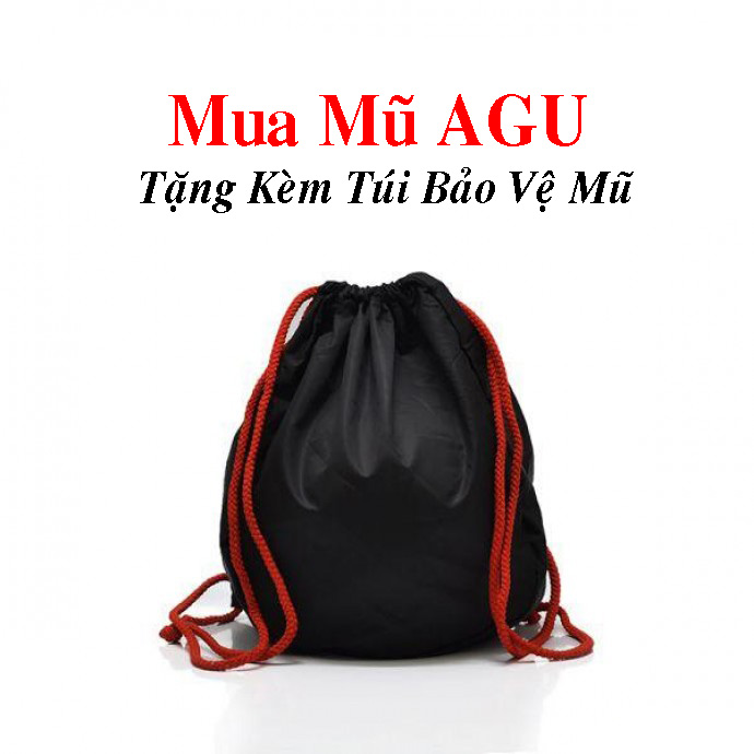 Mũ Bảo Hiểm Fullface Agu Nhiều Tem Lựa Chọn -  Bảo Hành 12 Tháng