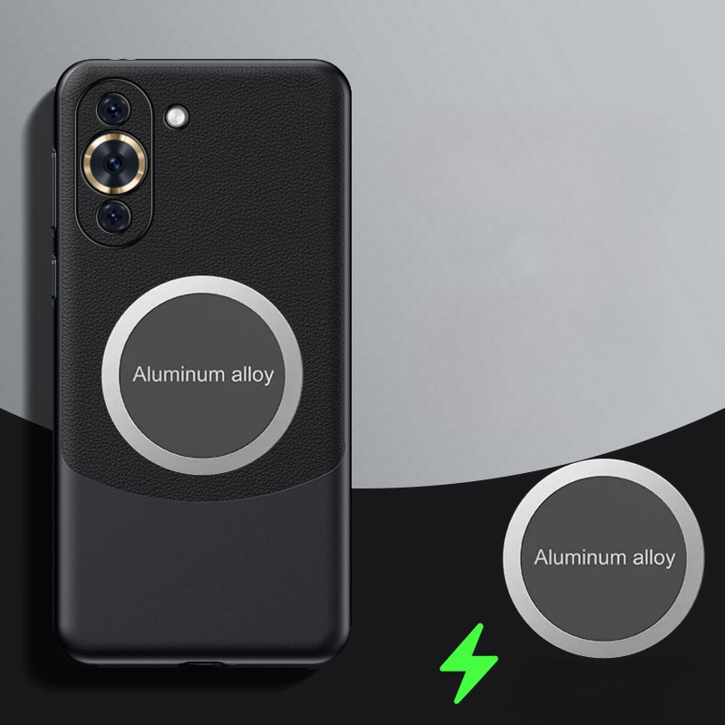 Phone%20case%20For%20Huawei%20Nova%2010%20Back%20cover%20360%20Degrees%20Protection%20Leather%20Soft%20Border%20Anti-fingerprint%20Color%20Blocking%20Design%20Car%20Navigation%20Holder%20Ring%20For%20Huawei%20Nova%2010%20Pro%20Cover%20cases%20-%20Image%202