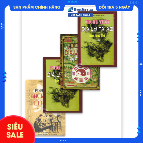 Sách - combo phong thủy địa lý tả ao - newshop