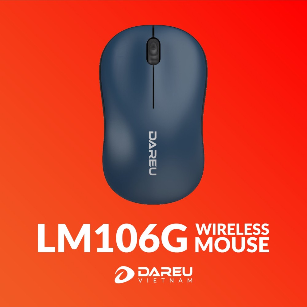 Chuột không dây Dareu LM106G Wireless (Chính hãng, Bảo hành 24 tháng)